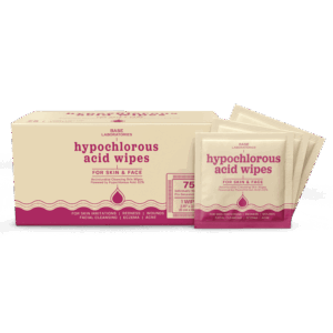 Hypochlorous Acid Facial Wipes - Wound Cleaning Wipes